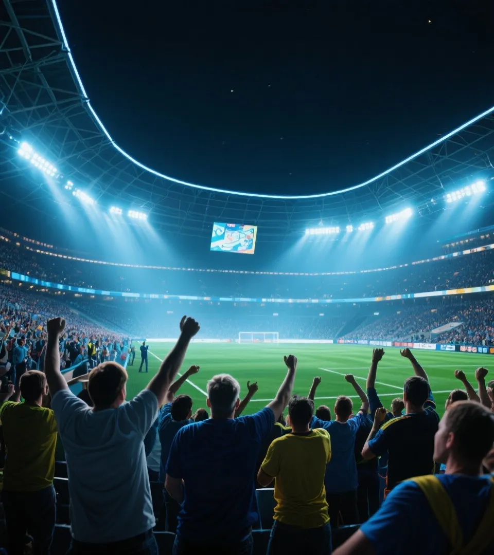 世界杯球迷活动视觉展示