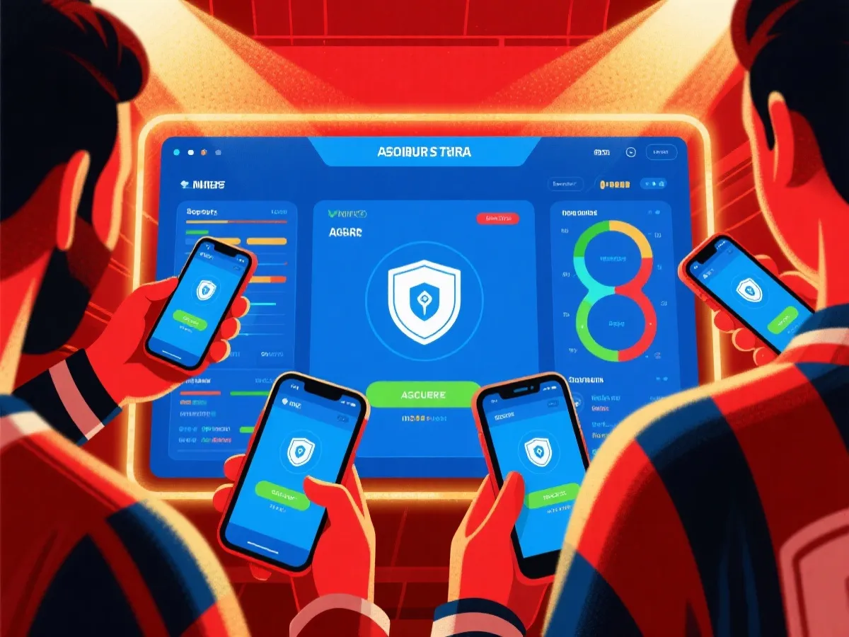 球迷通过官方平台完成注册并查看赛程资讯